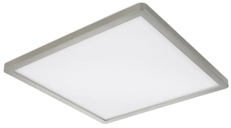 Plafoniera LED design modern Sapana nichel 42x42cm