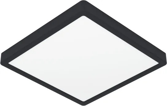 Plafonieră LED pentru baie Eglo FUEVA LED/13W/230V 29x29 cm IP44 negru - 901331