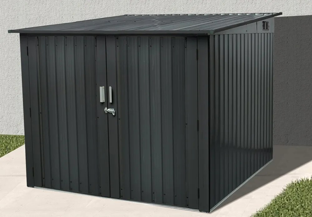 Casă metalică pentru scule Kansas 2 x 2 m Magazin Boss antracit