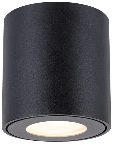 Brilagi - MIA, corp de iluminat LED RGBW dimabil pentru baie 1xGU10/6W/230V 84x80 mm negru IP54