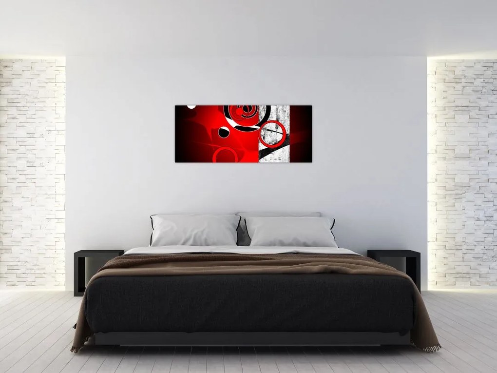 Tablou cu abstracție (120x50 cm)