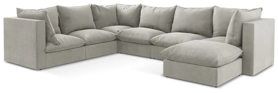 Colțar gri deschis (cu colț pe partea stângă/în formă de "U") Manao – Makamii