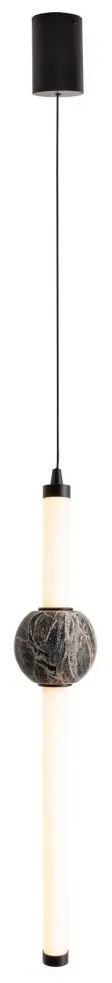 Pendul LED modern, Travertin, Verdes