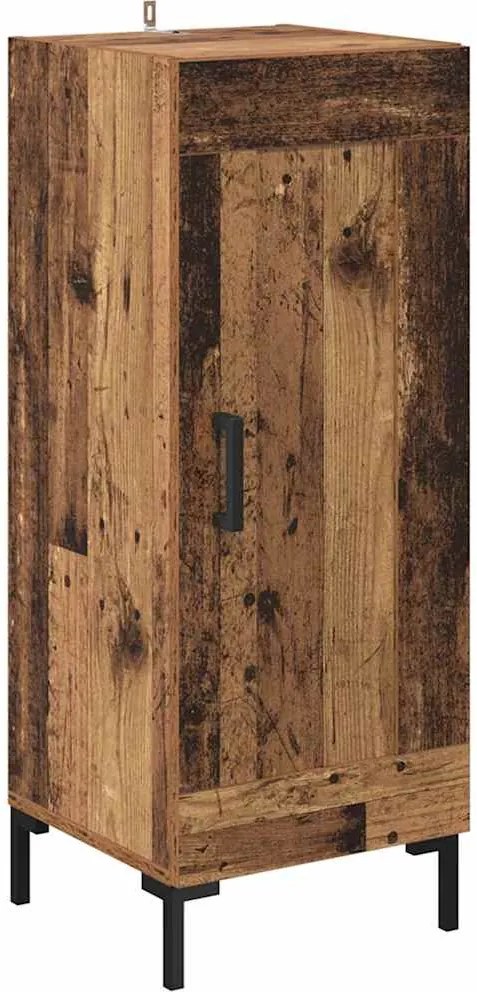 vidaXL Bufet Olden Lemn Vechi 34,5 x 34 x 90 cm