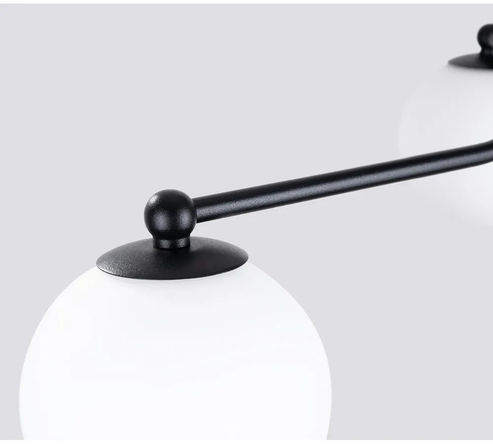 Plafonieră neagră-albă Beam – Sollux