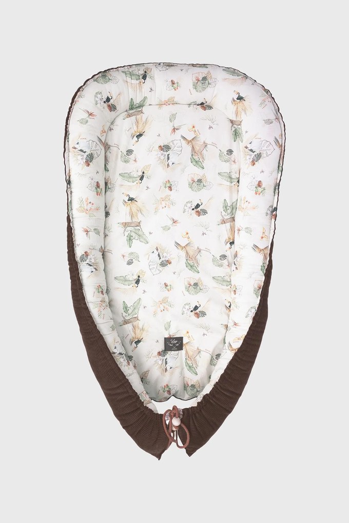 Cuib pentru bebeluşi Roberto Safari multicolor 50x90 cm