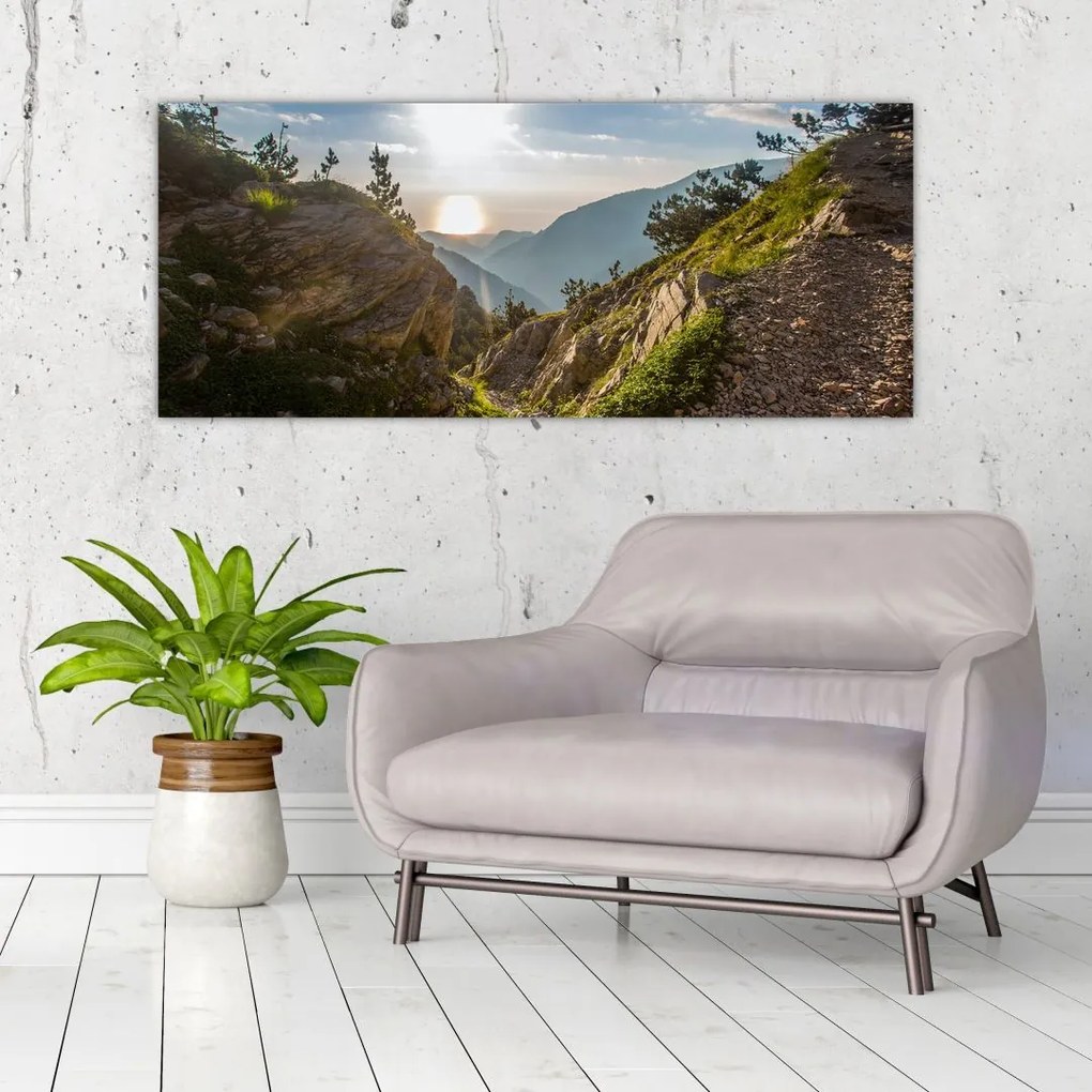 Tablou - Muntele Olimpus (120x50 cm)