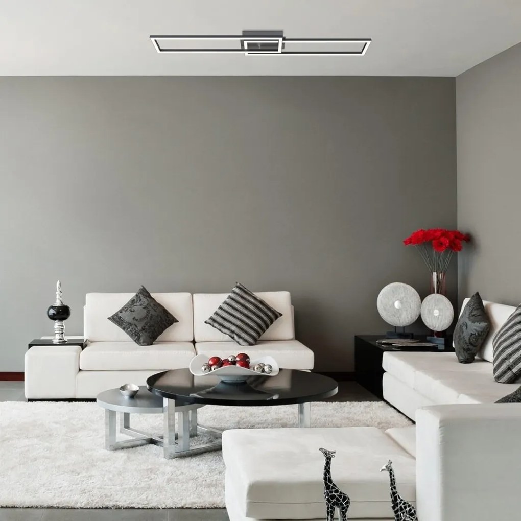 Plafoniera LED Smart dimabila cu telecomanda Nefertum