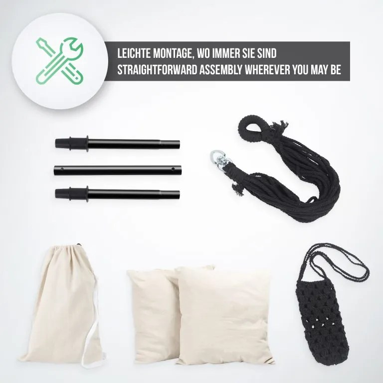 MIADOMODO Balansoar suspendat, bej