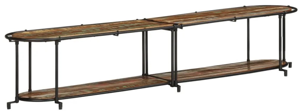 vidaXL Dulap TV, 200x42x40 cm, lemn masiv recuperat