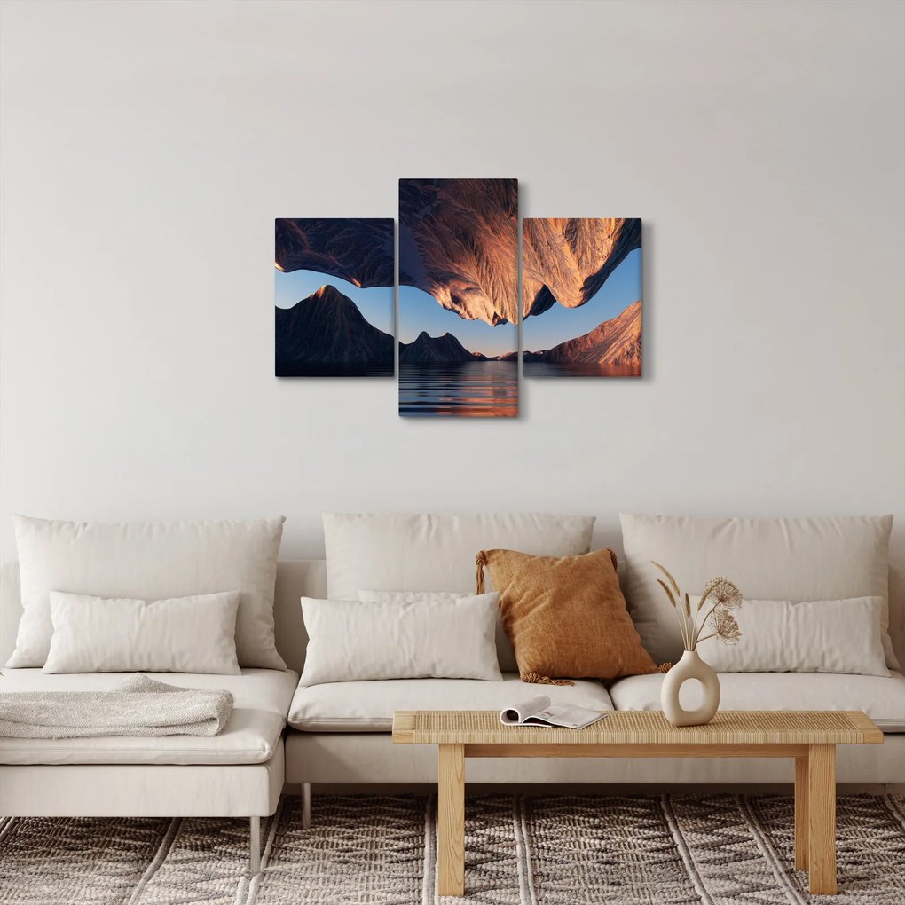 Tablou - Faleze 3D (90x60 cm)