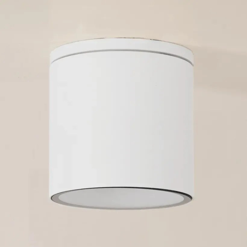 Spot aplicat iluminat exterior IP65 Trafalgar, alb