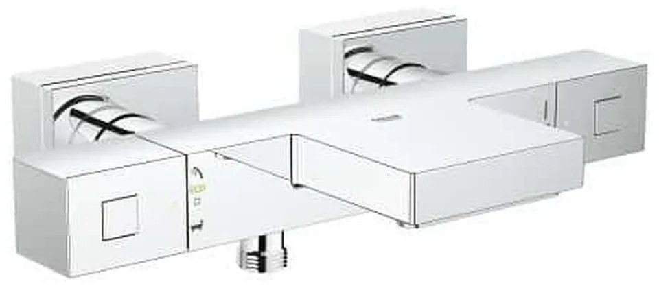 Baterie cada cu termostat, crom