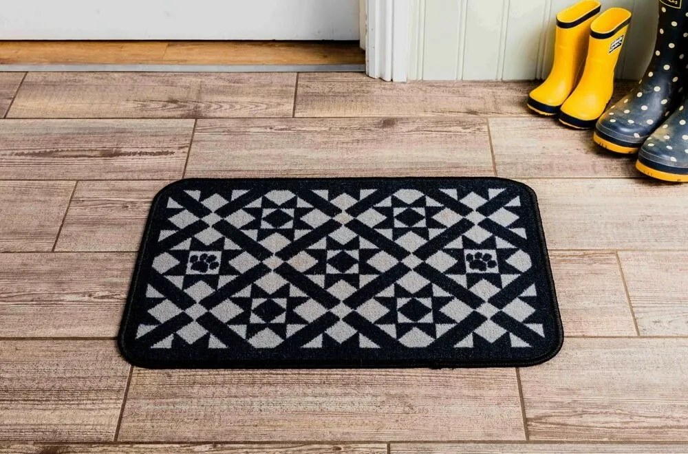 Covoraș pentru castron PET REBELLION Dinner Mate Victorian Tile, 40 x 60 cm