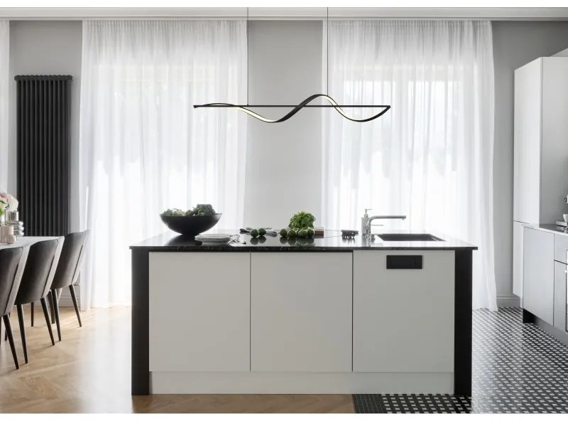 Lustra LED suspendata design modern VIOLINO