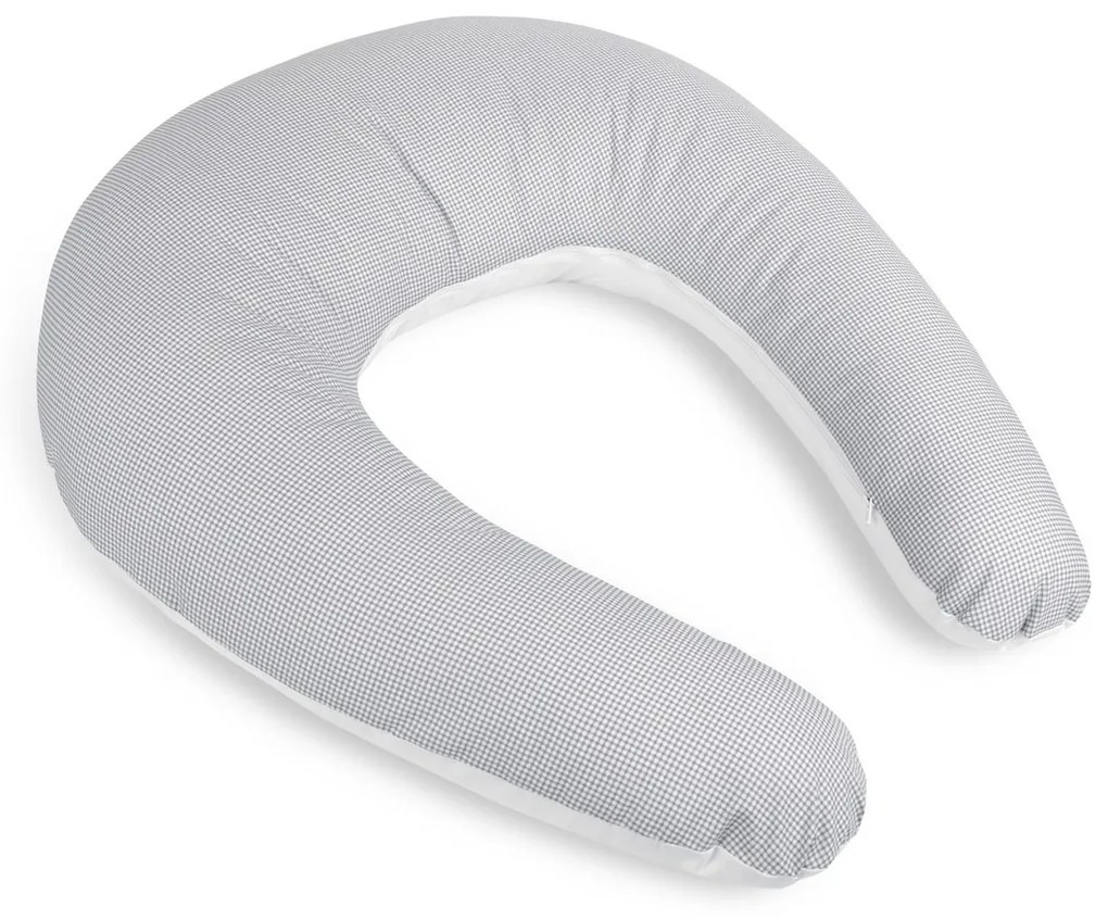 Bellatex Husă de pernă pentru alăptare Bones gri ,180 cm