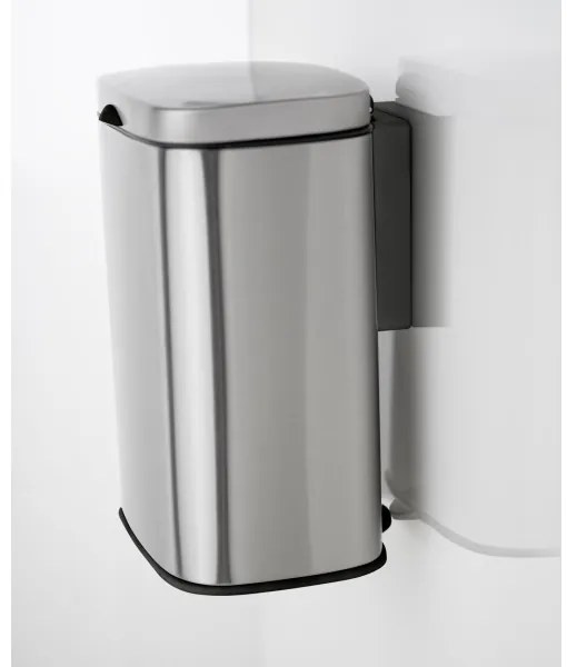 WENKO 25336100 - Coș SARE, 21,5 x 29,5 cm, argintiu