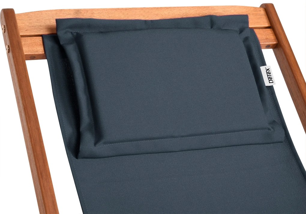 Șezlong de grădină SIENA, 65x87x102, antracit Jurhan