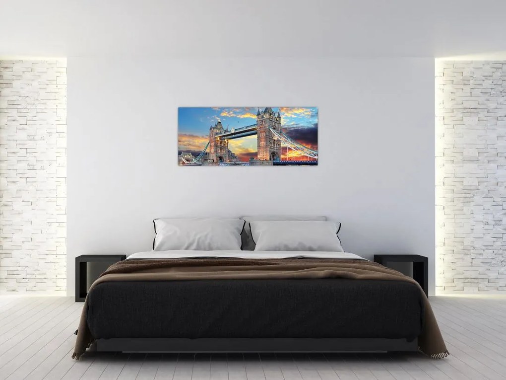 Tablou - Tower Bridge, Londra, Anglia (120x50 cm)