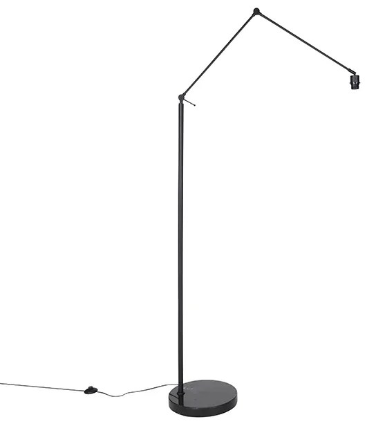 Lampa de podea moderna neagra ajustabila - Editor