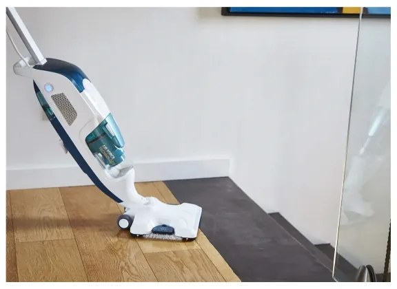 Rowenta - Aspirator 2-în-1 cu mop cu aburi CLEAN&STEAM