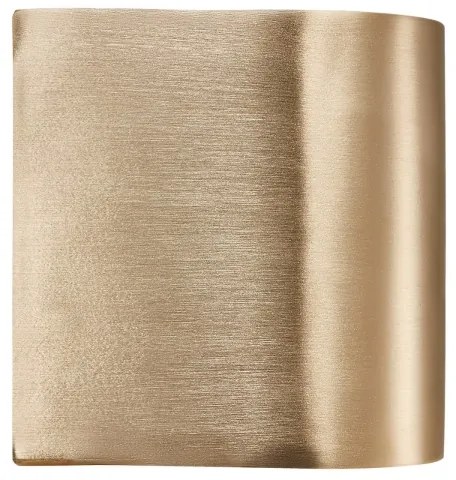 Nordlux - Aplica de perete CANTO pentru exterior, 2x LED, 6W, 230V, IP44, alamă