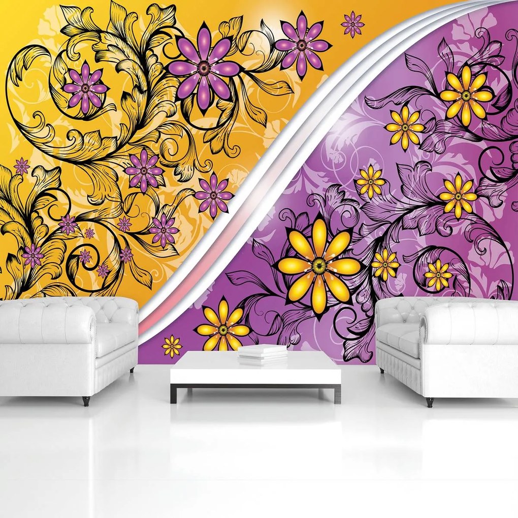 Fototapet - Flori (152,5x104 cm)