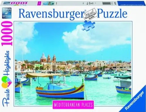 PUZZLE MALTA MEDITERANEANA, 1000 PIESE - RAVENSBURGER (RVSPA14978)