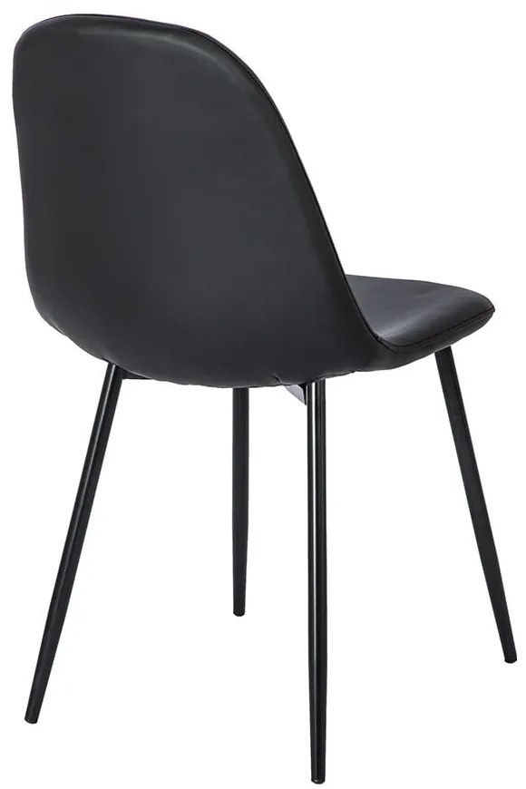 Set 2 scaune dining Bonami Essentials Lissy, negru