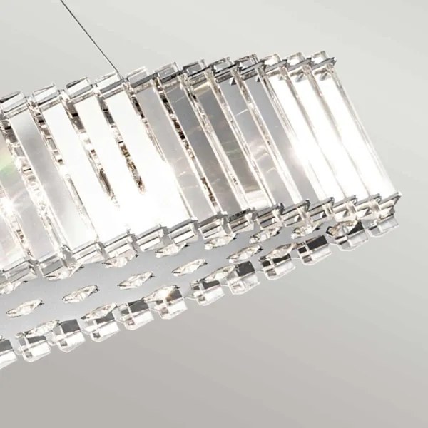 Lustră LED pentru baie Kichler KL-CRYSTAL-SKYE-ISLE CRYSTAL SKYE 8xG9/3W/230V IP44