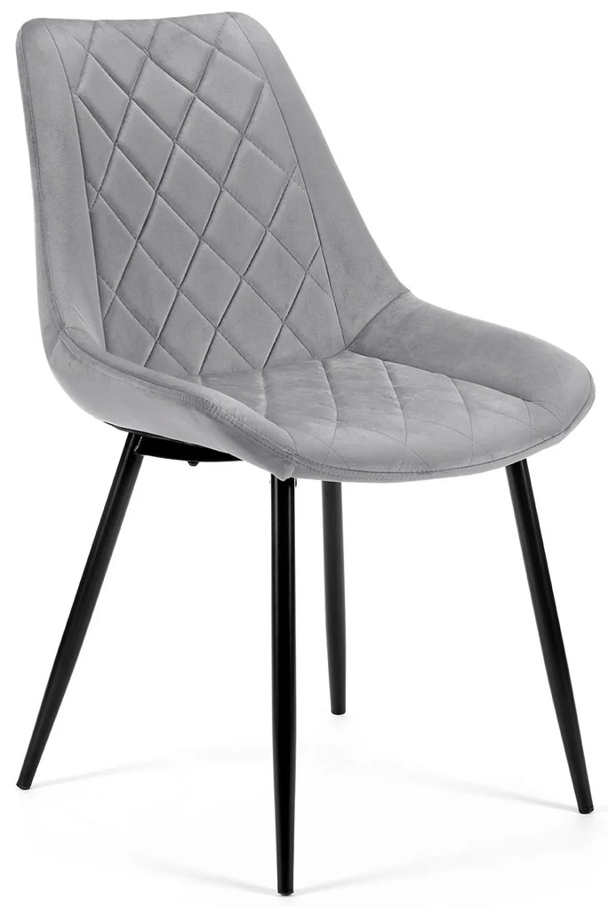 Scaun de sufragerie Sariel III (Gri). 1069605
