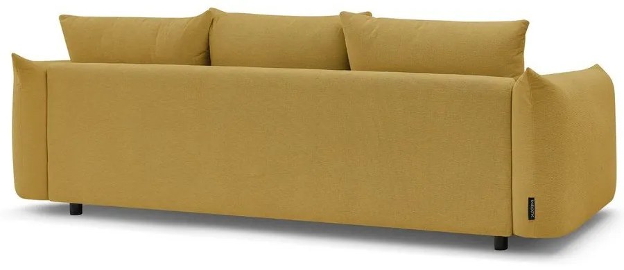 Canapea galbenă 265 cm Ernest – Bobochic Paris