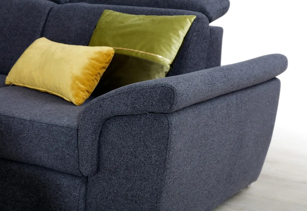 Supermobel Colțar extensibil LORETO, 260x102x210, sawana 05/soft 17, colţ stânga