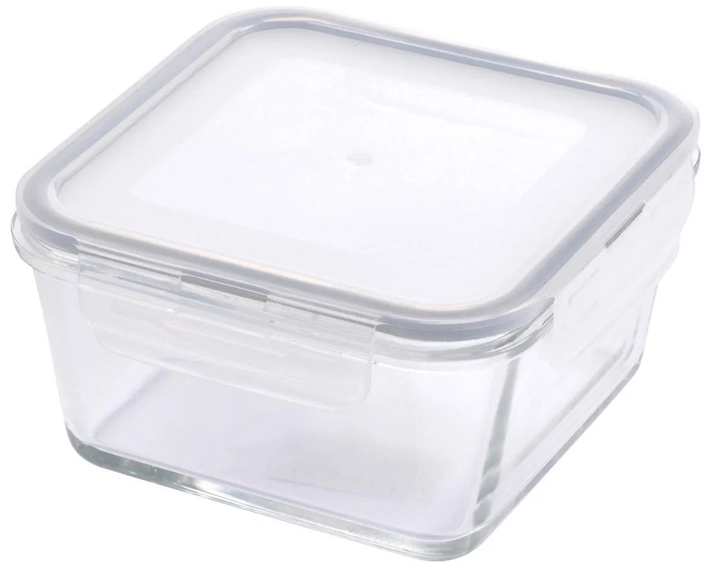 Recipient din sticlă pentru alimente, ermetic, 0,9 l