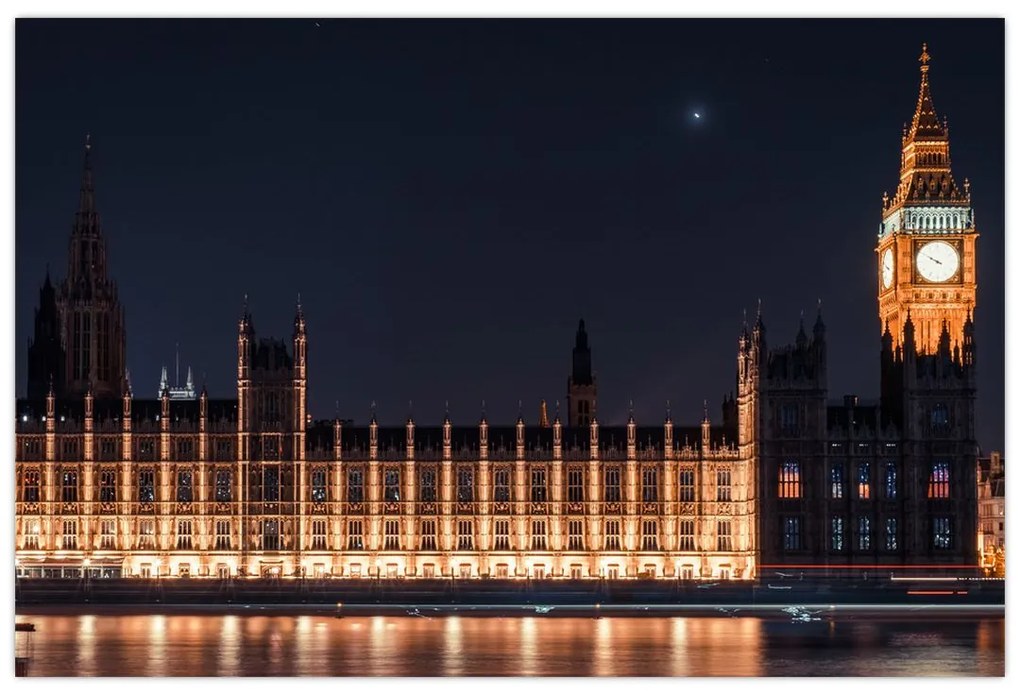 Tablou cu Big Ben din Londra (90x60 cm)