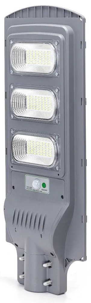 Aigostar - Lampadar LED stradal solar cu senzor LED/150W/3,2V IP65 6500K + Telecomandă