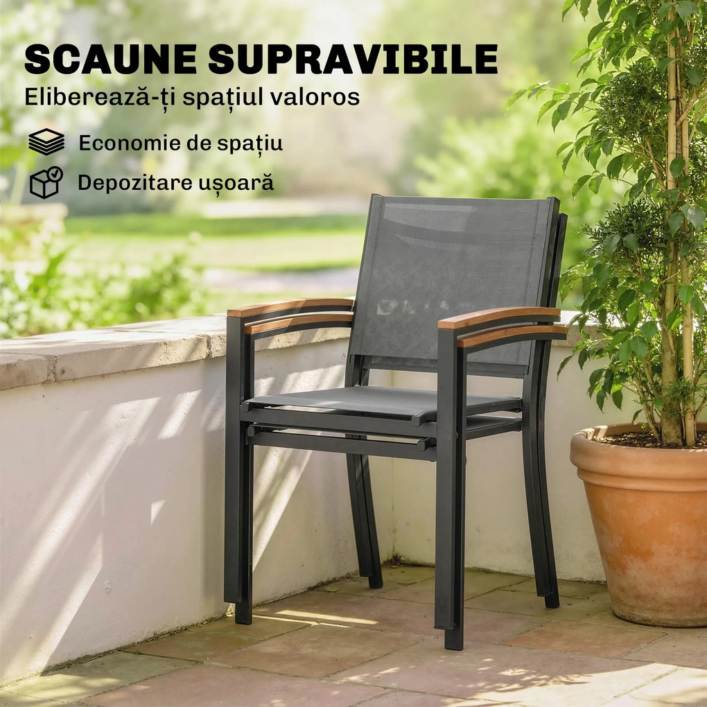 Outsunny fotoliu textilenă terasă | Aosom Romania