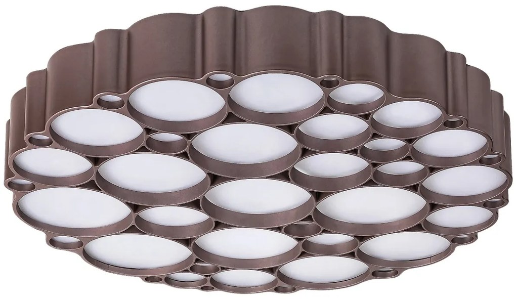 Lustra LED aplicata stil modern Andela 50cm maro