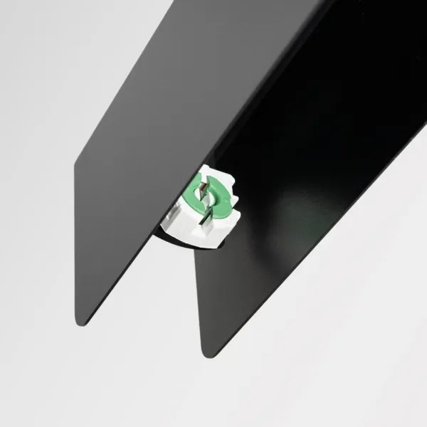 Lustră LED pe cablu Sollux SL.1395 SPARK 1xG13/8,5W/230V negru