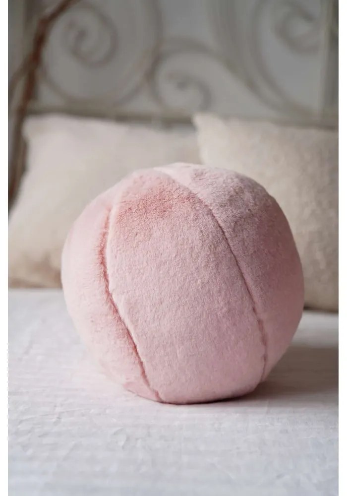 Pernă decorativă din micropluș, cocolino ø 25 cm Top – Mioli Decor