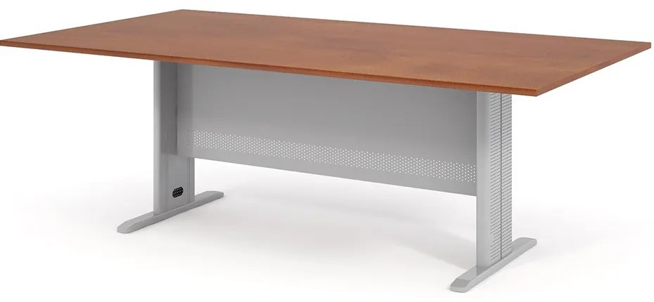 Masa conferinta Impress 220 x 120 cm, nuc inchis