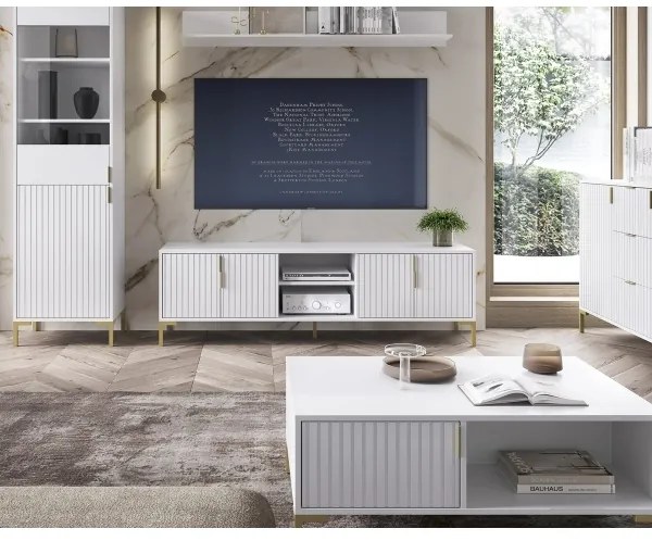 Comodă TV FLOP albă