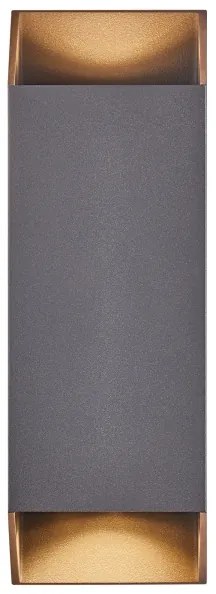 Aplică de exterior Nordlux NICO 2xGU10/35W/230V IP54 antracit