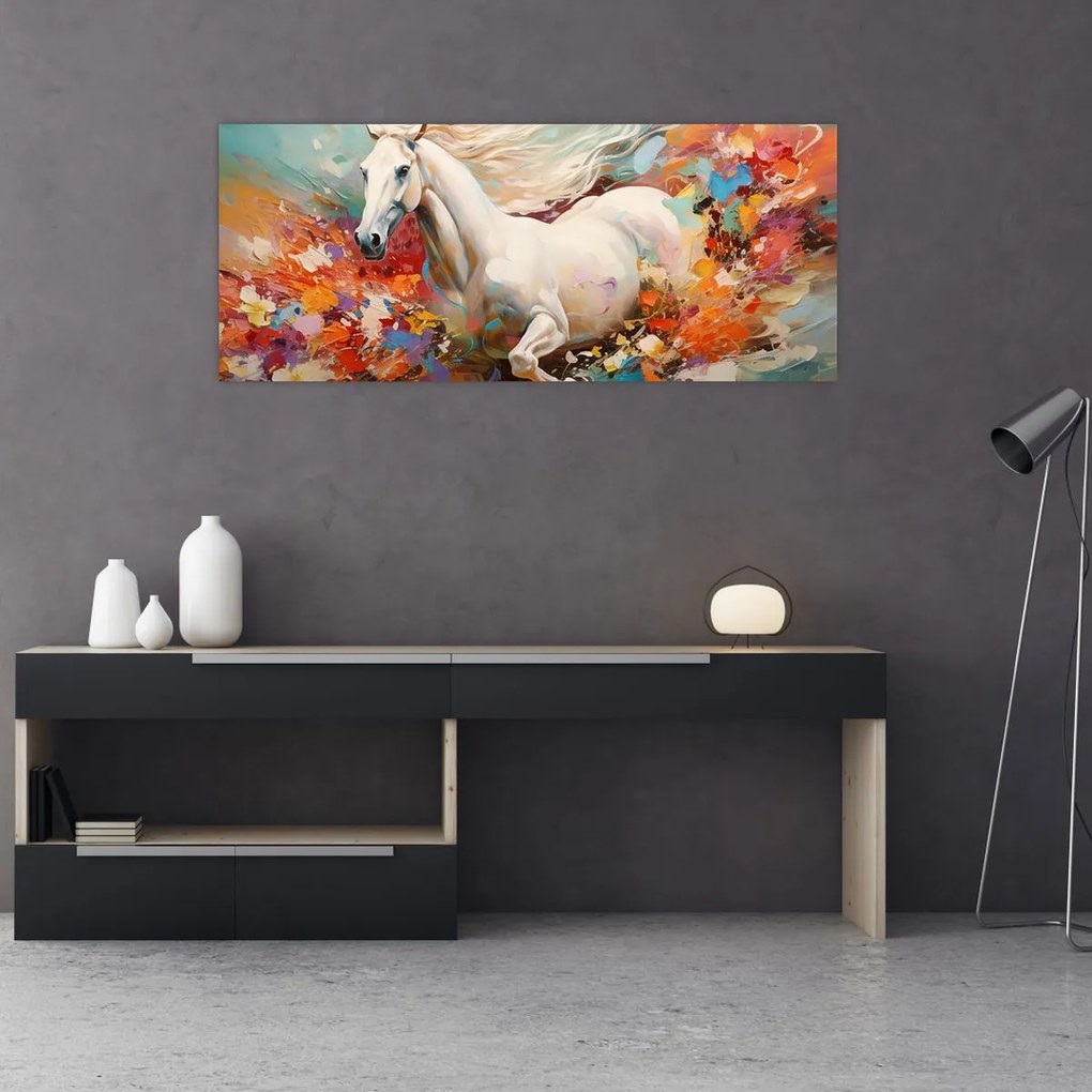 Tablou - Pictura unui cal (120x50 cm)