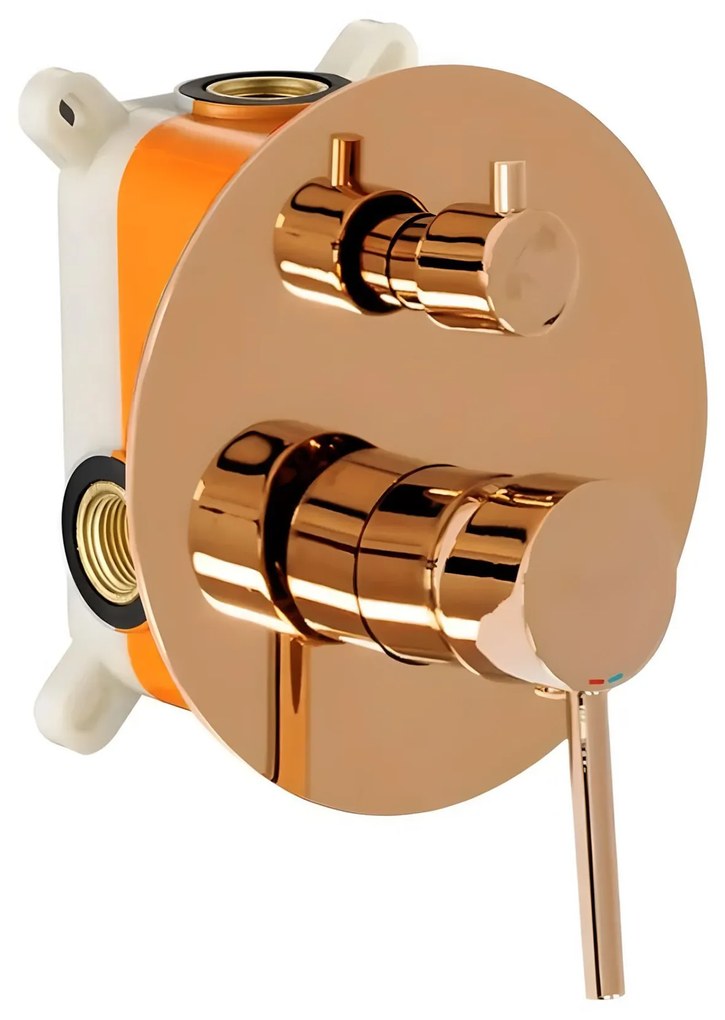 Baterie pentru cada Incastrata Rea Lungo Copper + BOX