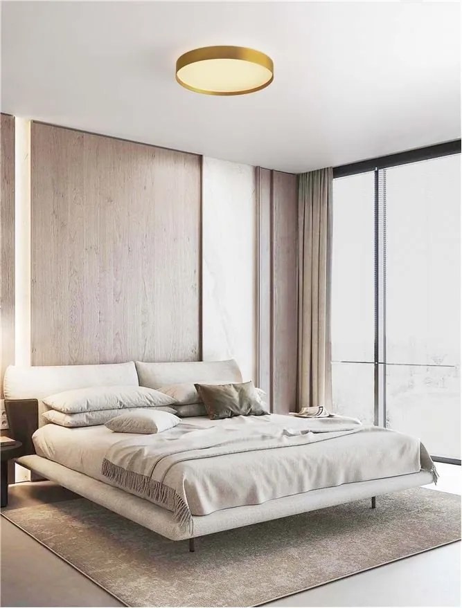 Plafoniera LED design slim ROI aurie D-40cm