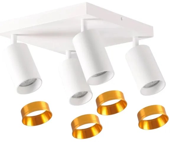 Spot MARIBEL 4xGU10/10W/230V alb