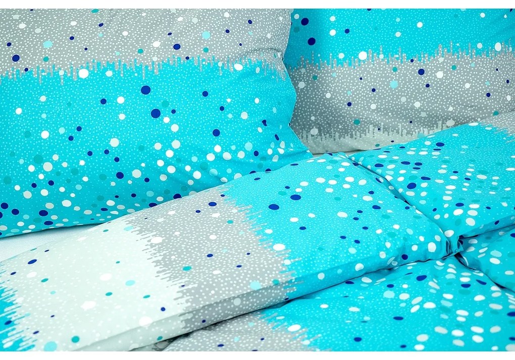 Stanex Lenjerie de pat creponată San Francisco, 140 x 220 cm, 70 x 90 cm