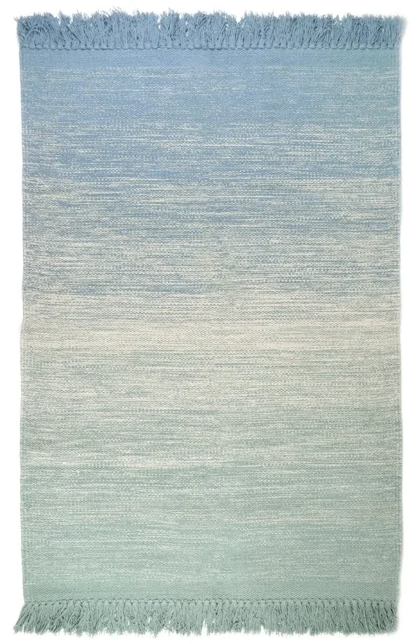 Covor verde/albastru lavabil 100x150 cm Kirthy – Nattiot