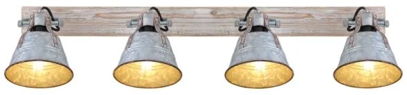 Spot GÜNTHER 4xE27/60W/230V Globo 15366Z-4